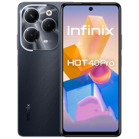 SMARTPHONE INFINIX HOT 40 PRO 4G 12GO 256GO  NOIR