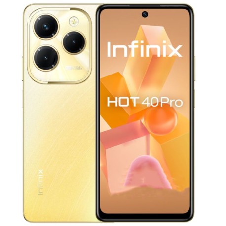 SMARTPHONE INFINIX HOT 40 PRO 4G 12GO 256GO  GOLD
