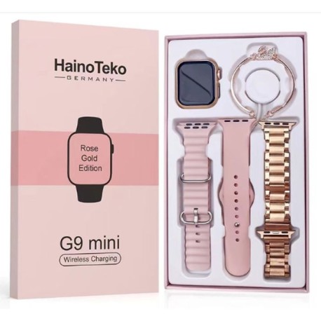 MONTRE CONNECTÉE HAINO TEKO G9 MINI ROSE&GOLD