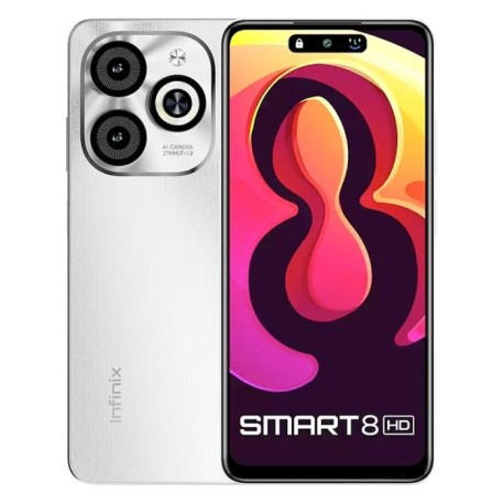 SMARTPHONE INFINIX SMART 8 HD 2GO 64GO BLANC