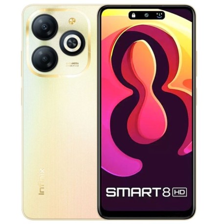 SMARTPHONE INFINIX SMART 8 HD 2GO 64GO GOLD