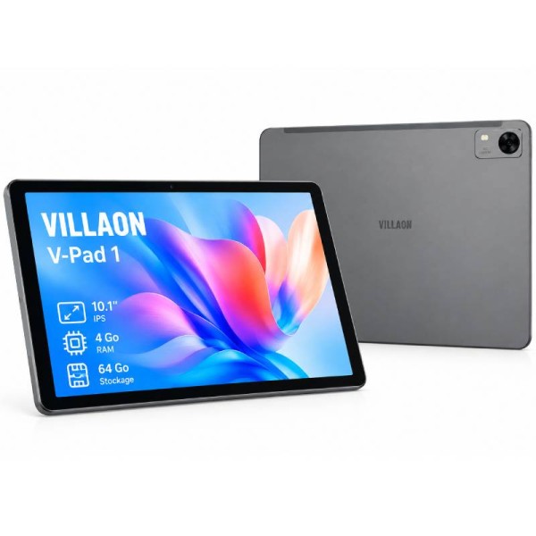 Tablette VILLAON V-Pad 1 10.1" Wi-Fi 4G