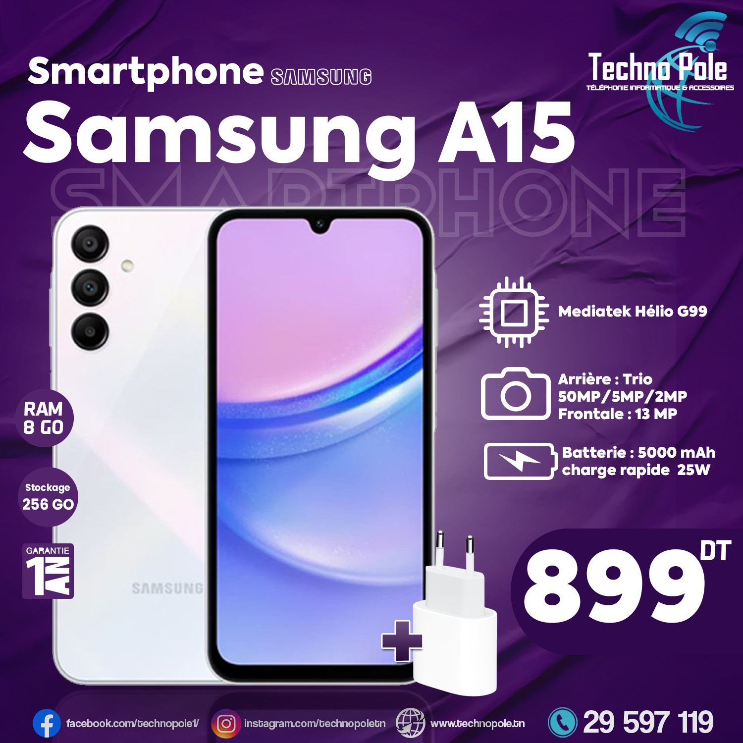 smartphone samsung a15