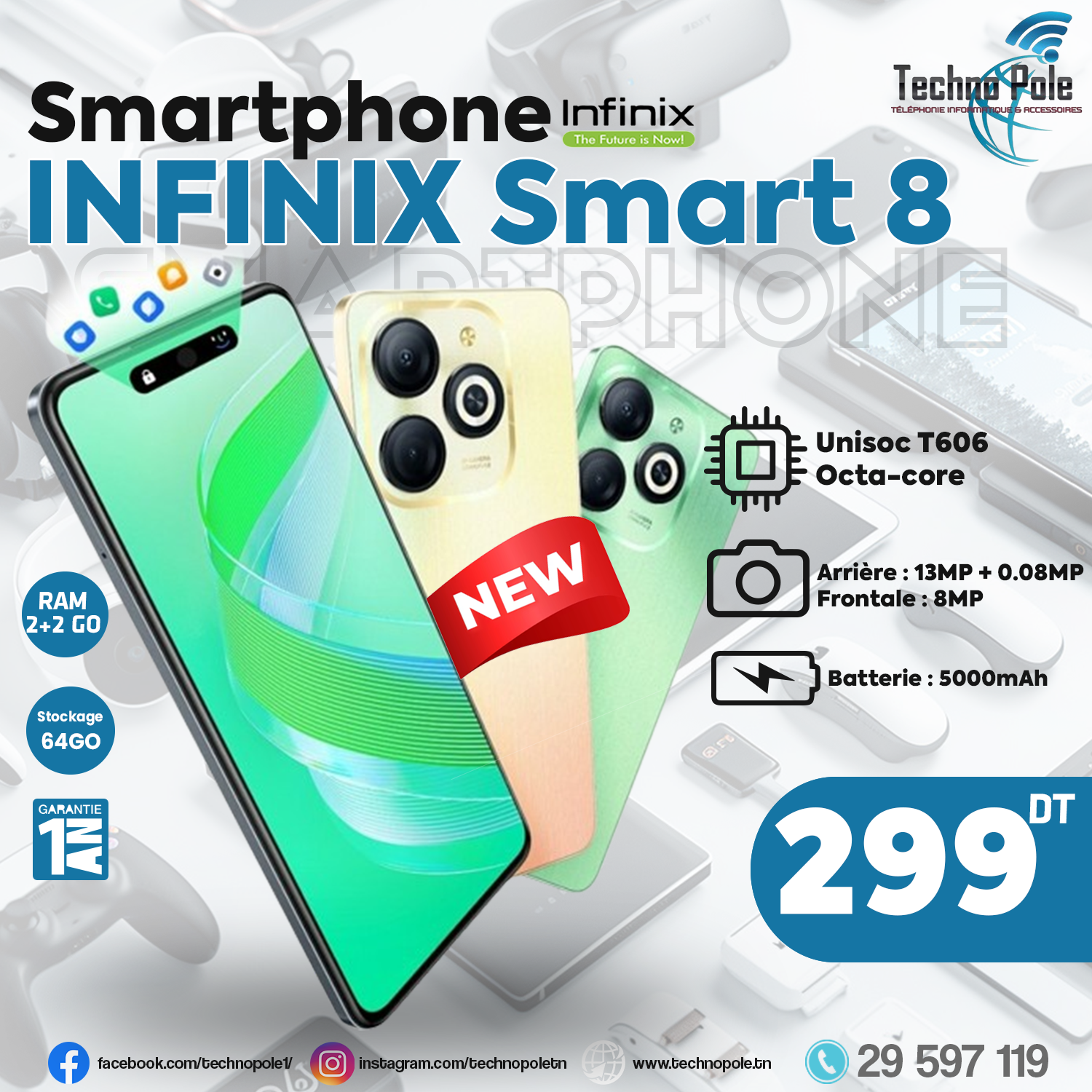 smartphone infinix smart 8